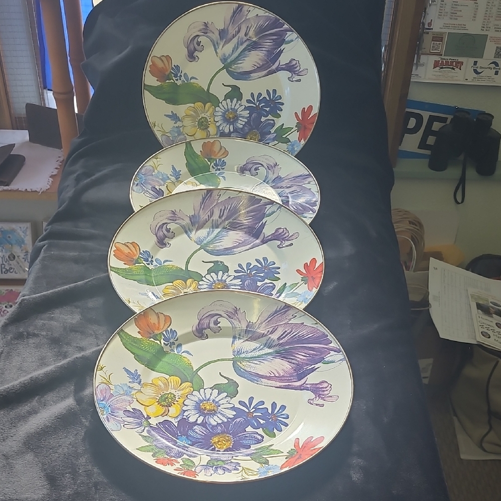 Makenzie-Childs Flower Market Dinner Plates
